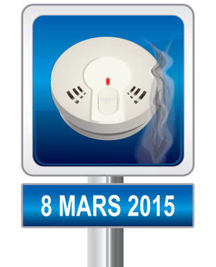 Détecteur de fumée obligatoire en mars 2015